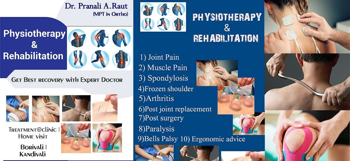 Physiotherapy and Rehabilitation charkop kandivali borivali