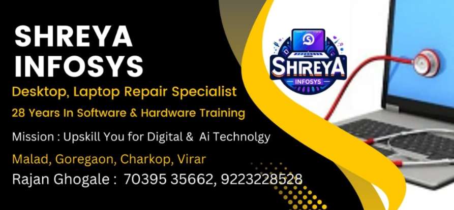 Shreya Infosys Computer Repair Service - Your Trusted Tech Partner in Kandivali-4