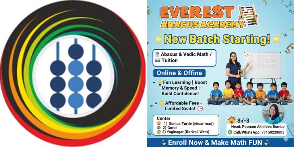 EVEREST ABACUS ACADEMY in Gorai borivali west Best Abacus Academy in Gorai Borivali