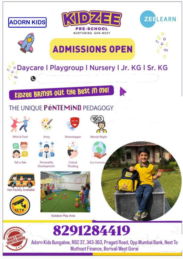 Kidzee Adorn Kids Preschool & Daycare in Gorai-2 Borivali West-5